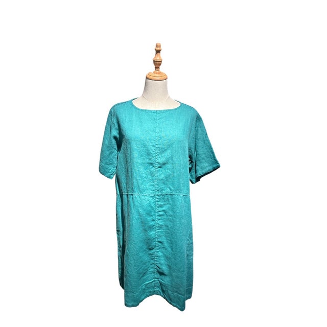 chinese dress ladies Pinstripe Patch Dress main image 1