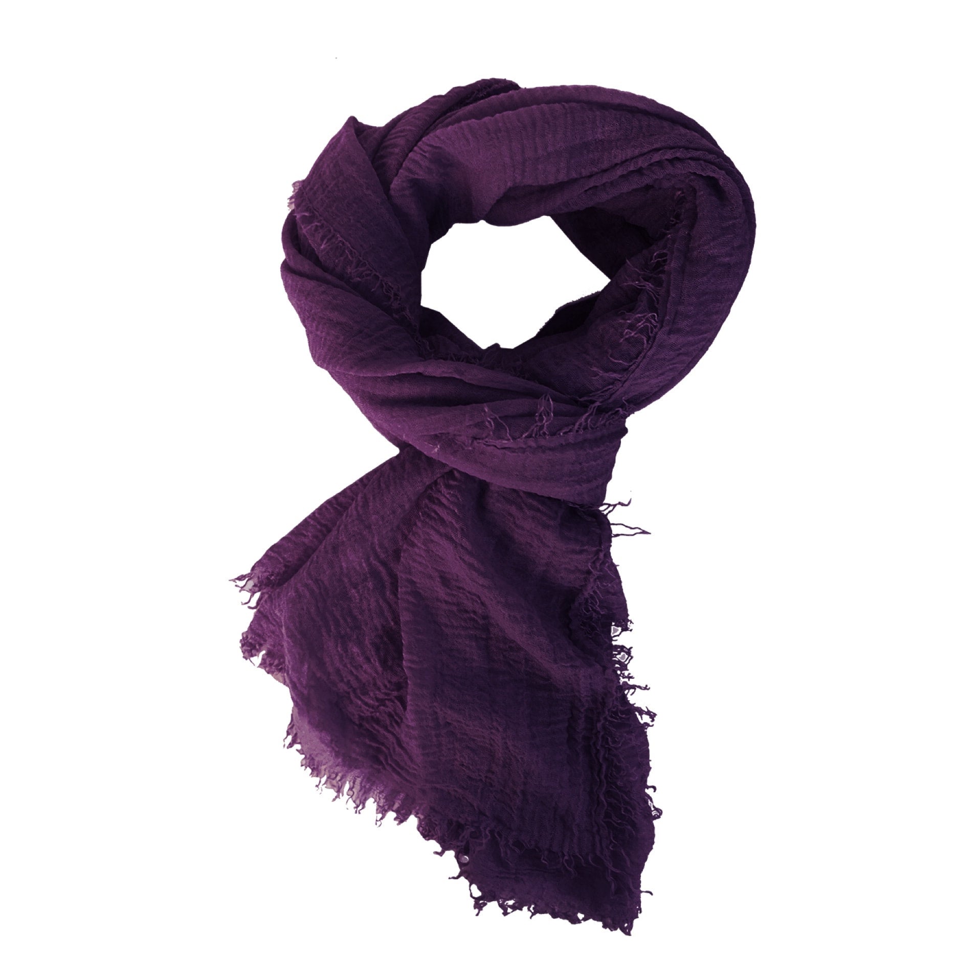 Rubyzaar Soft Scarf in Plum RBHS